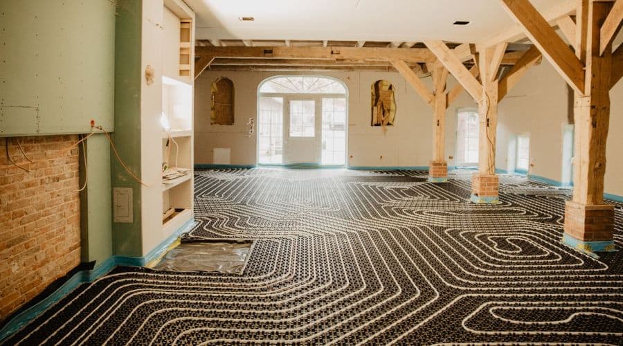 Fußbodenheizung — Haustechnik Frey Langenau